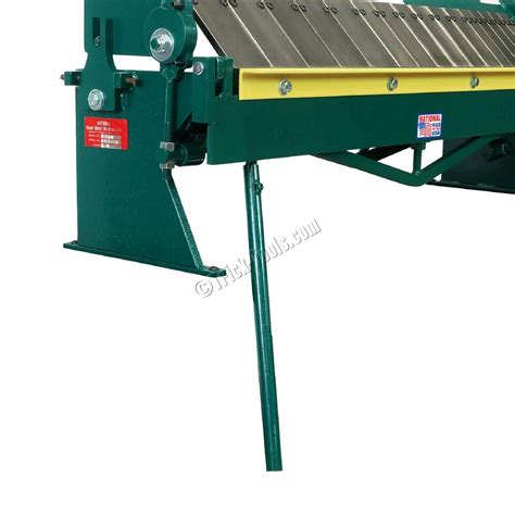 national sheet metal box and pan brake model u4816|National 4 Ft. x 16 Ga. Box & Pan Brake .